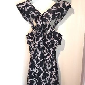 Banana Republic midi dress floral